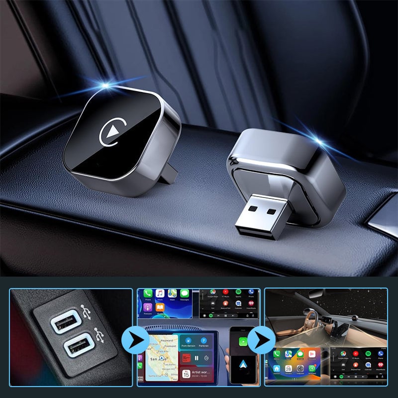 Adaptador inalámbrico CarPlay para iPhone/Android