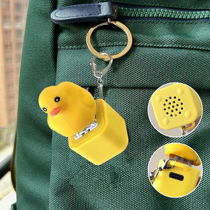 Duck Quacking Keychain