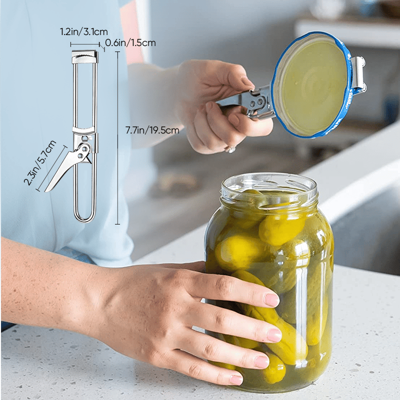 💥Adjustable Jar & Bottle Opener Multifunctional Stainless Steel Can Opener💥