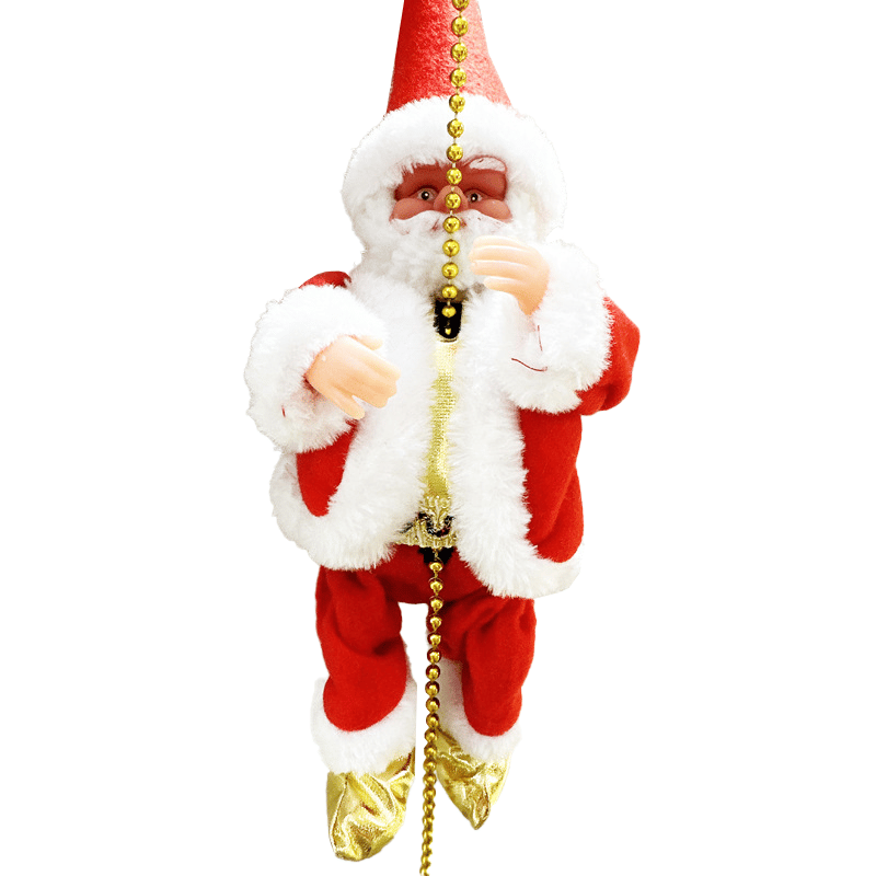 Climbing Santa Claus