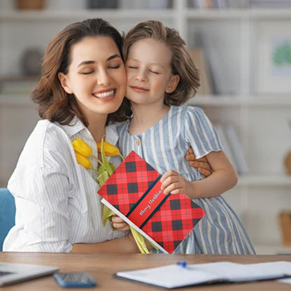 Handmade Waterfall Christmas Gift Card Booklet