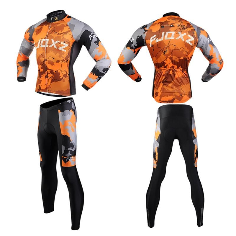 Summer wicking long-sleeved cycling suit