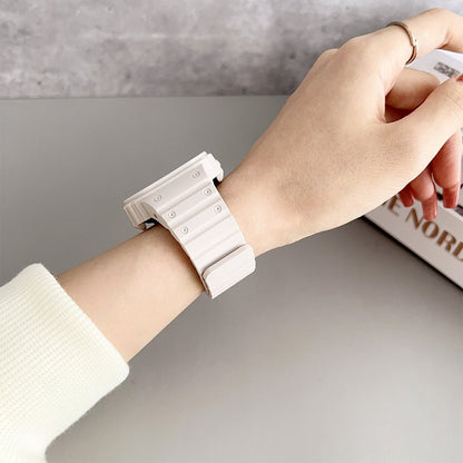 Apple Watch Integrated Magnetic Silicone Strap