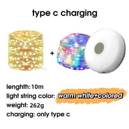 🔥Outdoor Waterproof Portable Stowable String Light