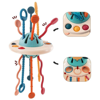 UFO Silicone Pulling Toy