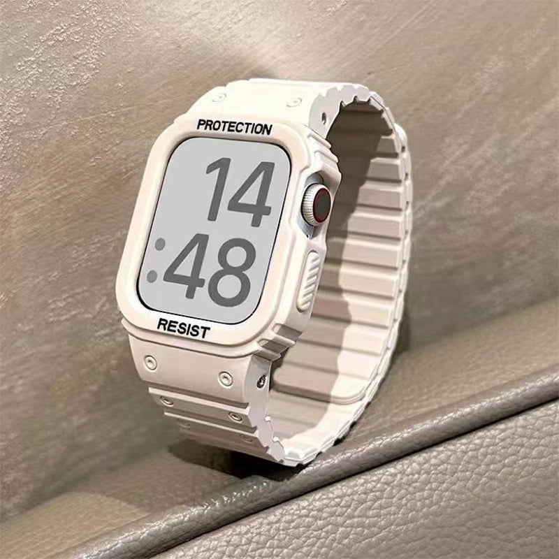 Apple Watch Integrated Magnetic Silicone Strap