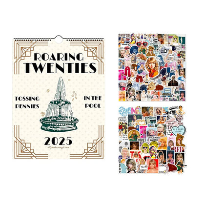 2025 TS Lyrics Calendar