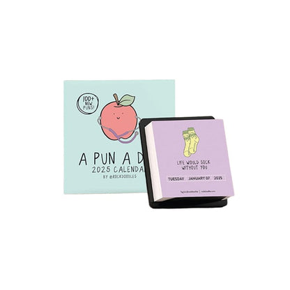 2025 A Pun A Day Desktop Calendar