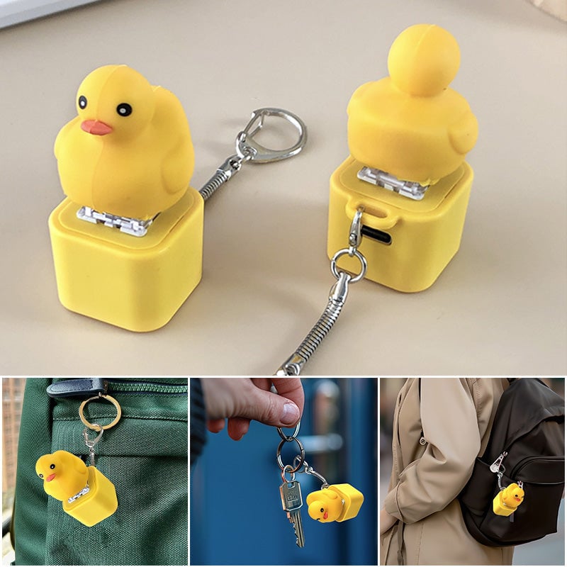 Duck Quacking Keychain
