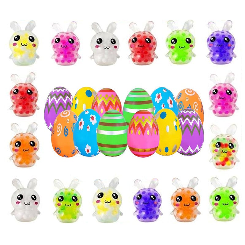 Prefilled Easter Eggs with Squeeze Toys