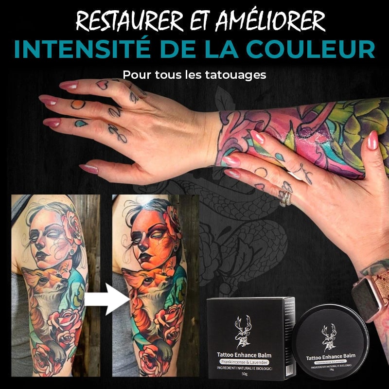 Baume Après-soin Éclaircissant pour Tatouage