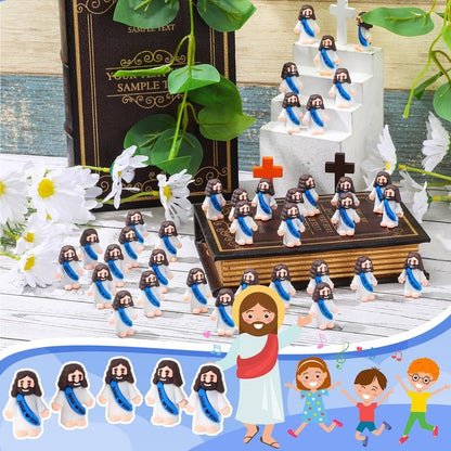 Mini Jesus Figurines -Dark Skin