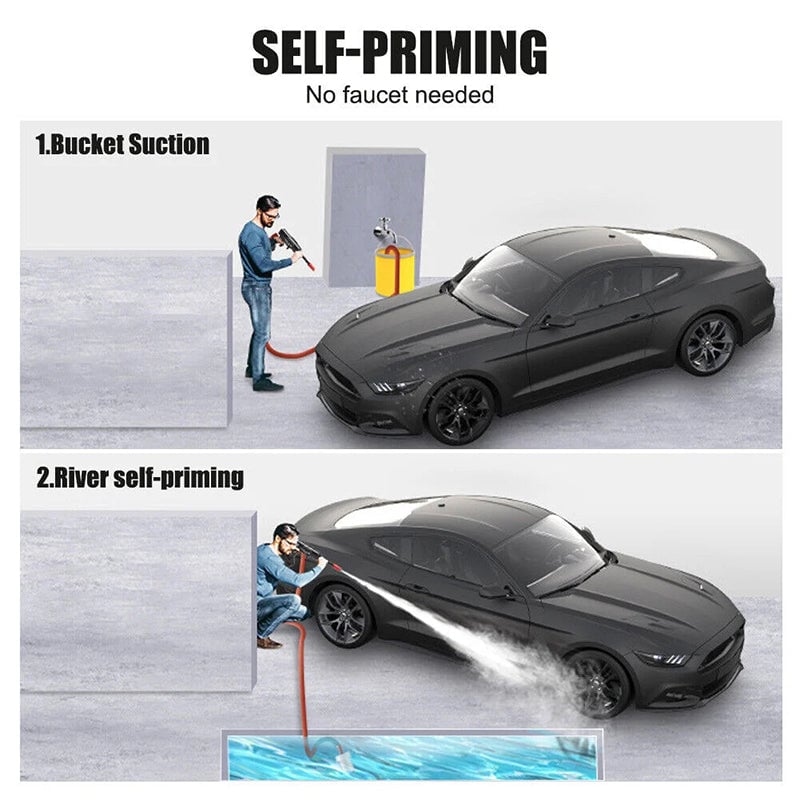 🚗Cordless Portable High Pressure Spray Water Gun