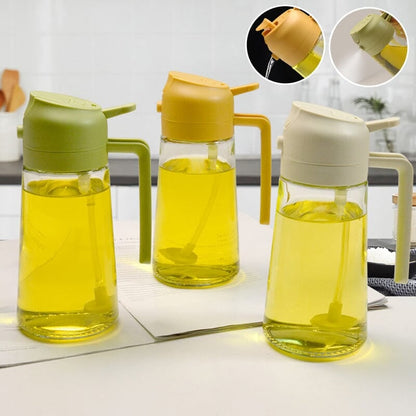 🔥2-in-1 Glass Oil Sprayer and Dispenser