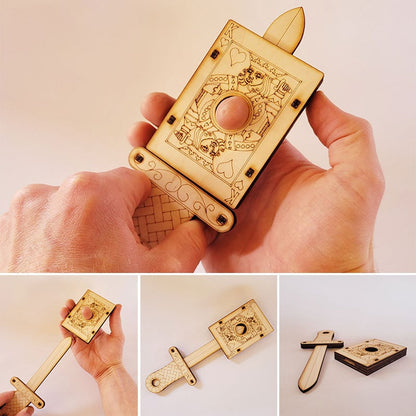 Sword Through Finger - DIY Magic Puzzle