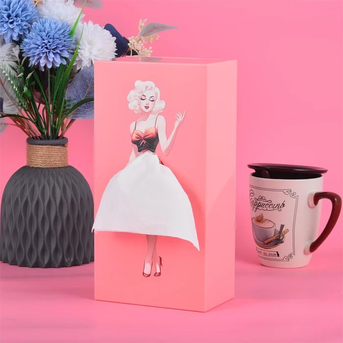 New style Flying Skirt Tissue Box