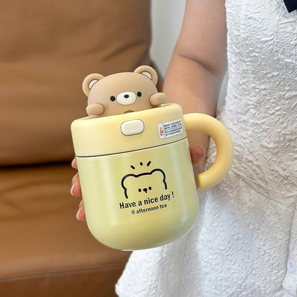 Bear Doll Insulated Water Cup