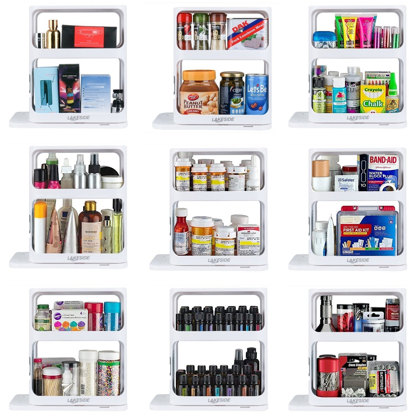 Rotating Spice Rack Organizer