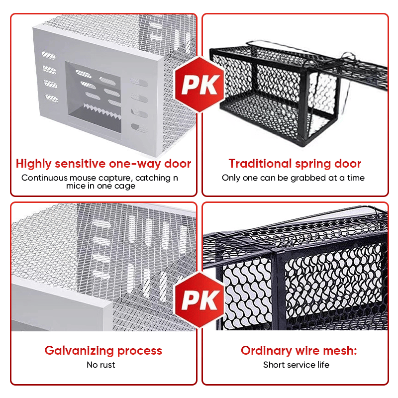 Stainless Steel Automatic Mousetrap