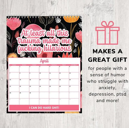 2024 Funny Mental Health Calendar