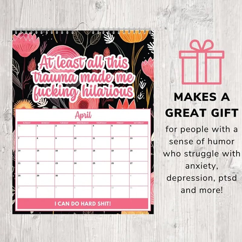 2024 Funny Mental Health Calendar