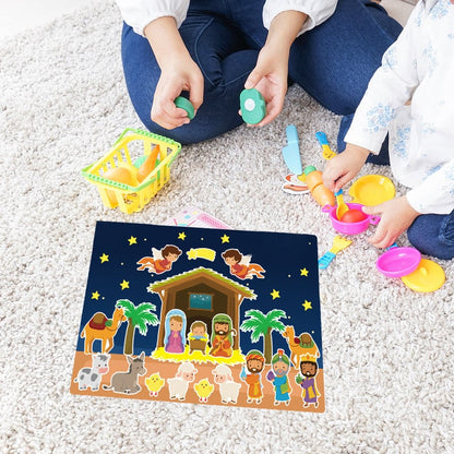 Christmas Nativity Sticker