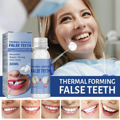 👨‍⚕️Moldable False Teeth for Temporary Tooth Fillings