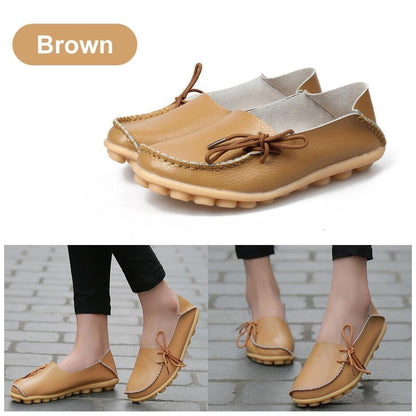 Comfortable Flat Leather Shoes