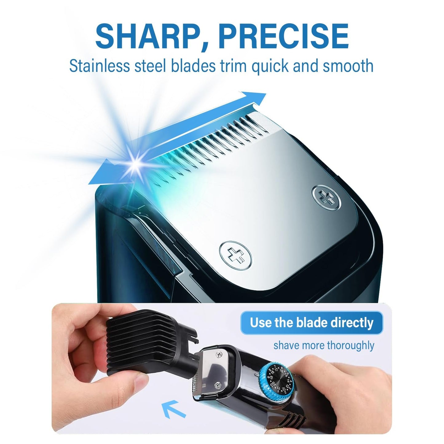 Sakerplus Beard Trimmer for Men