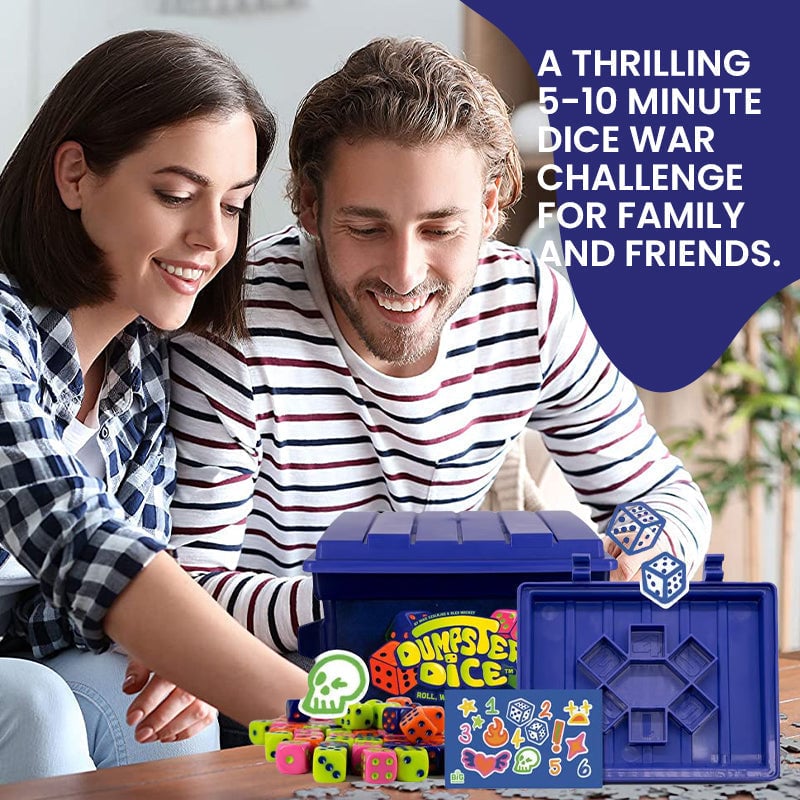 Dumpster Dice - Fast-Paced Family Dice Game