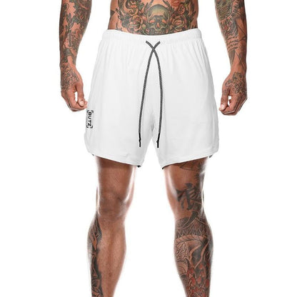 2 in 1 Secure Pocket Fitness Shorts