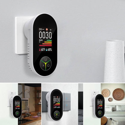 Plug-In Combustible Gas & Carbon Monoxide Detector