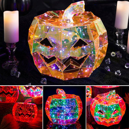 Halloween Prismatic Multicolor Jack-O'-Lantern LED Light