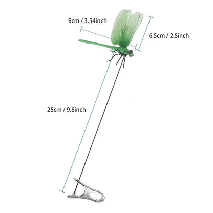 Simulation stick dragonfly clip