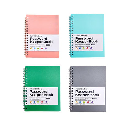 A6 Coil Password Keeper Book