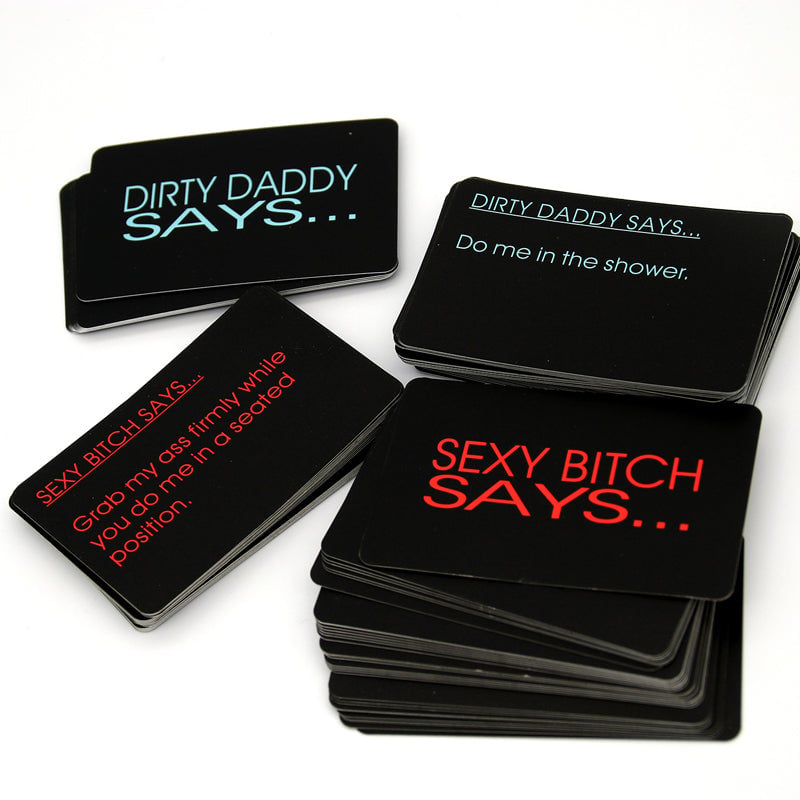 Bedroom Commands Adult Couples Card  Game