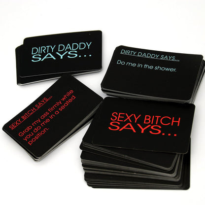 Bedroom Commands Adult Couples Card  Game