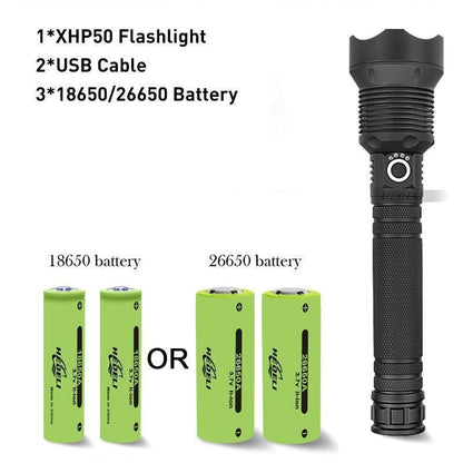 50% OFF-POWERFUL FLASHLIGHT