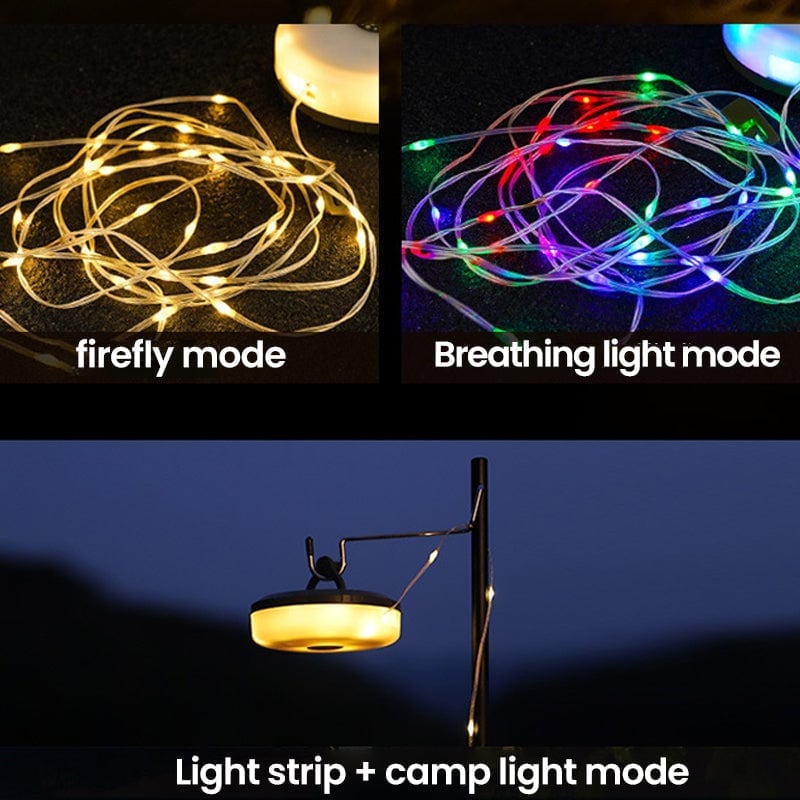 🔥Outdoor Waterproof Portable Stowable String Light