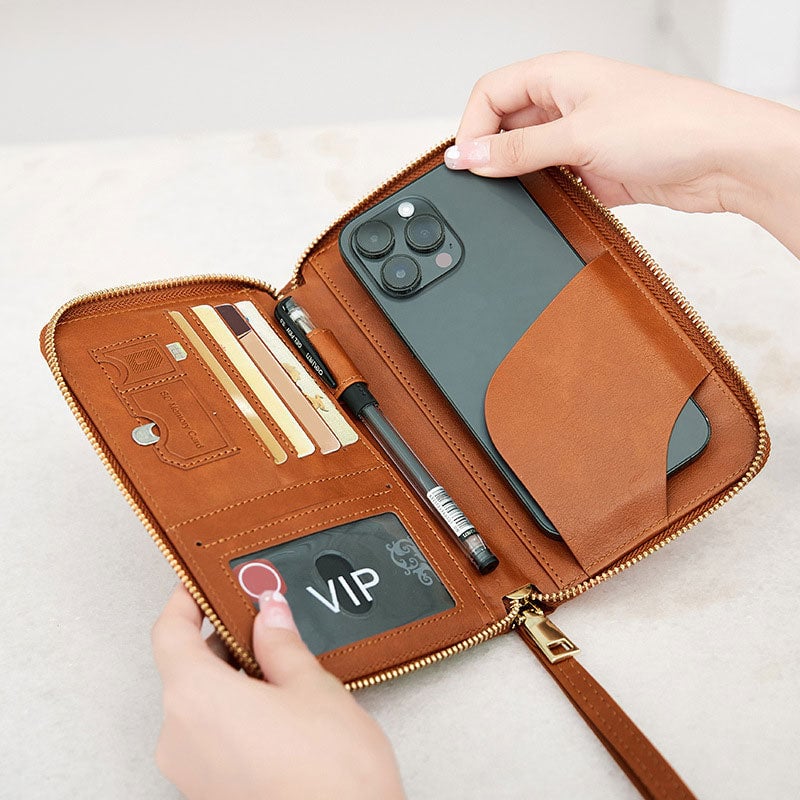 Multi-Functional RFID Passport Wallet