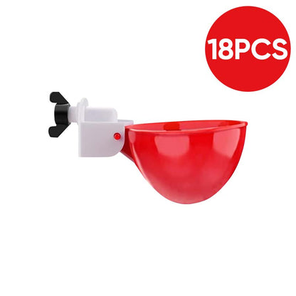 Automatic Chicken Water Cups (6 pcs)