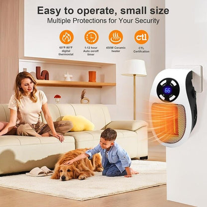 Sakerplus Smart Plug Programmable Space Heater