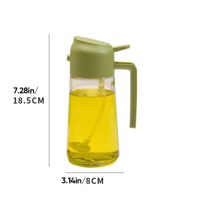 🔥2-in-1 Glass Oil Sprayer and Dispenser