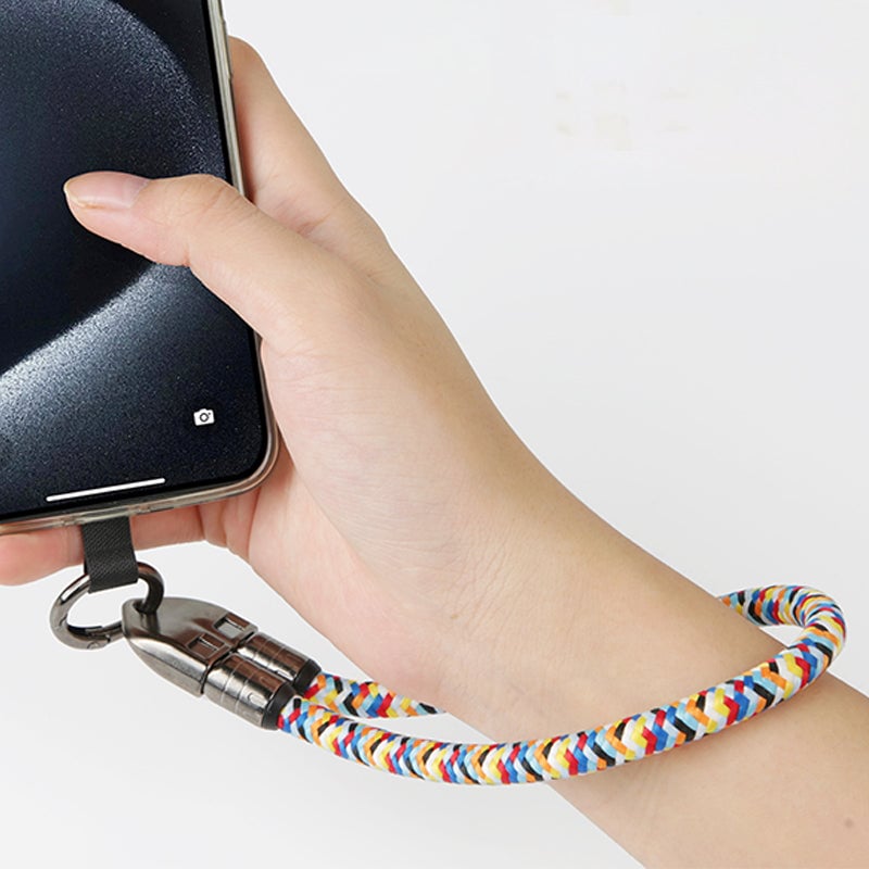 2-in-1 Fast Charging Data Cable ＆ Phone Lanyard