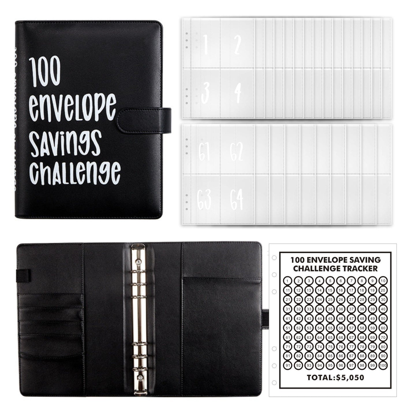 ✨100 Envelope Challenge Binder