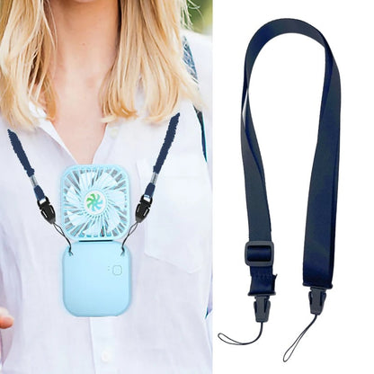 Anti-shake fan lanyard