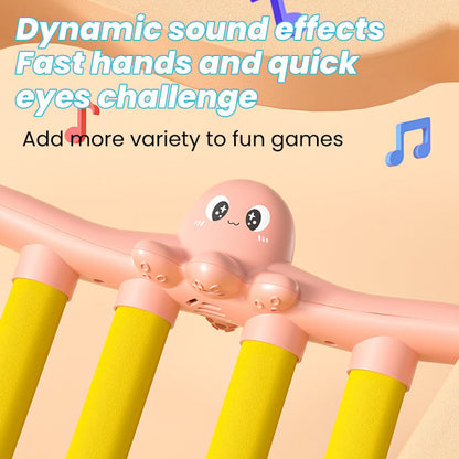 Reaction Challenge Octopus Stick Grab Game