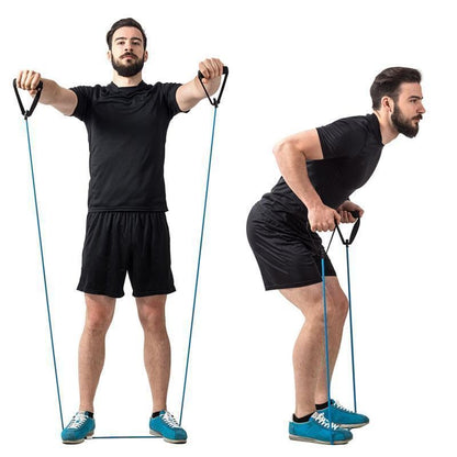 Home fitness elastic cord
