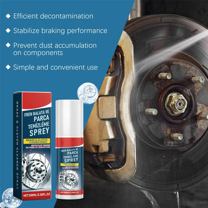 Brake disc cleaner with rust remover & polish