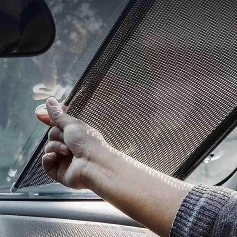 Automatic Retractable Windshield Sun Protection